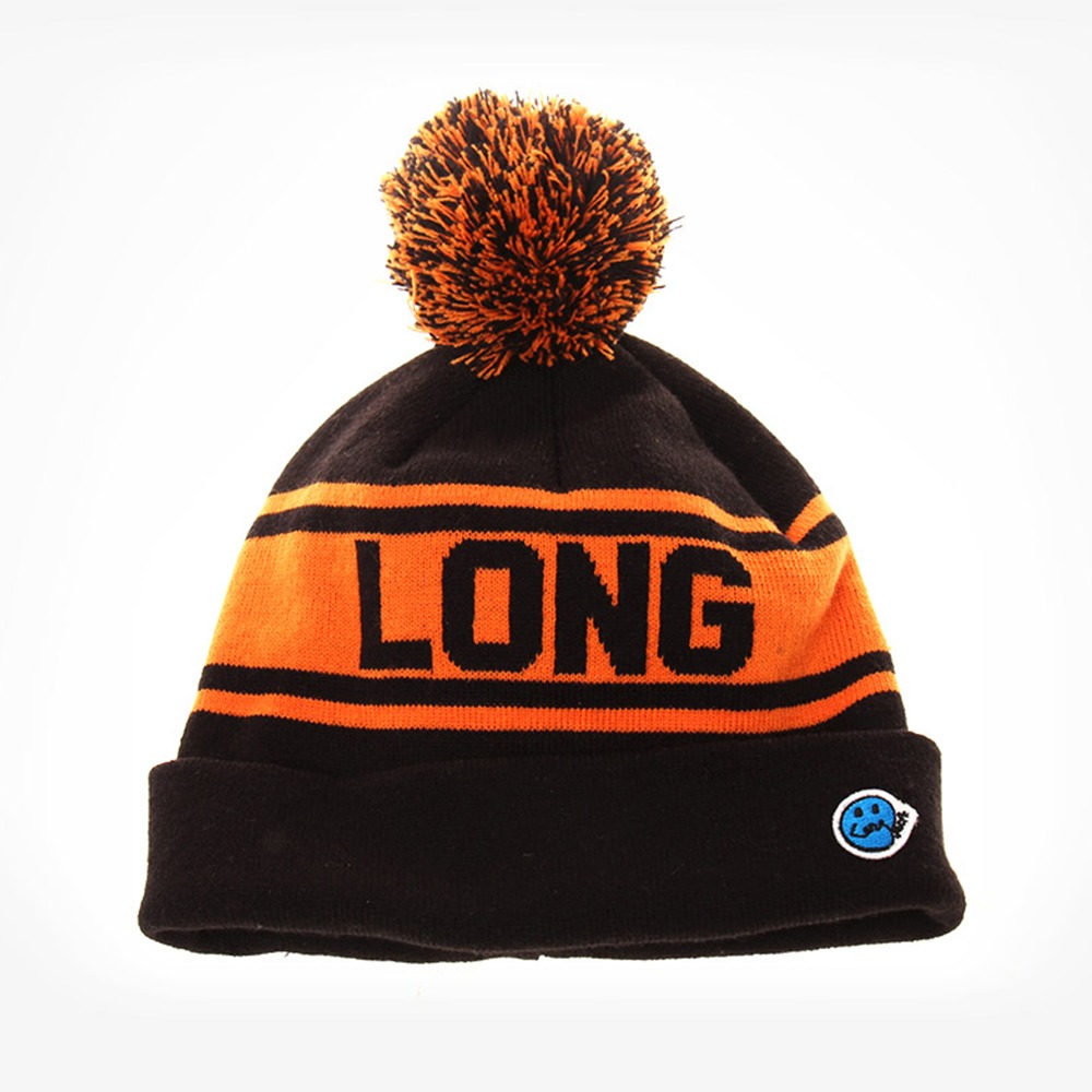 [Long Vacation]  Home Alone Kevin Beanie Black Orange