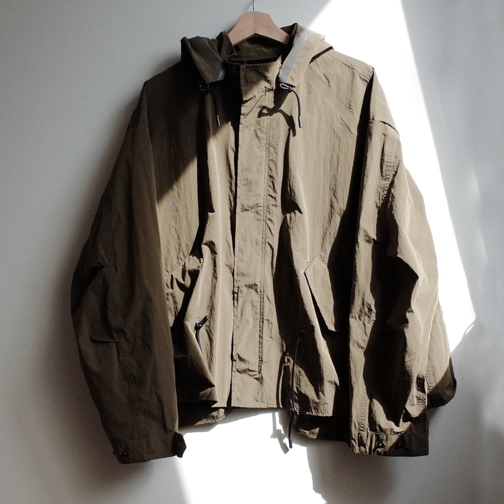 [Art if acts]  Half Reversible Waterproof Fishtail Shield Olive