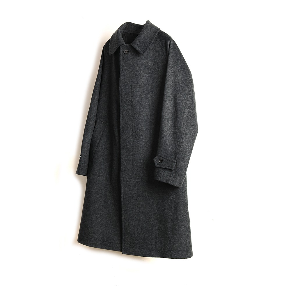[Slick And Easy] Sherlock Coat Charcoal Grey  