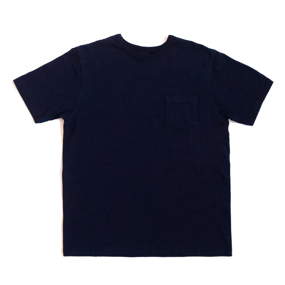 [Oriental United]  Loopwheel T-Shirt Navy  