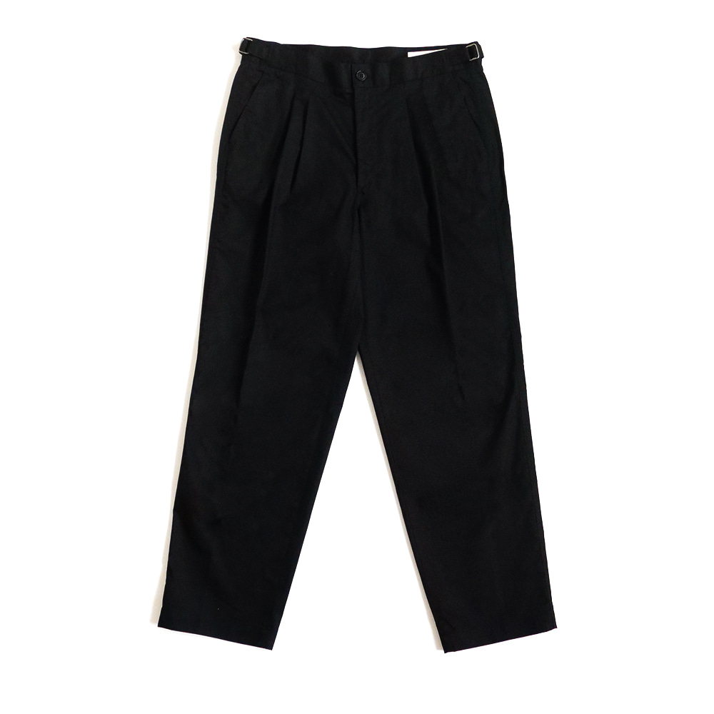 [Shirter]  Hard Washer Cotton Pants Black
