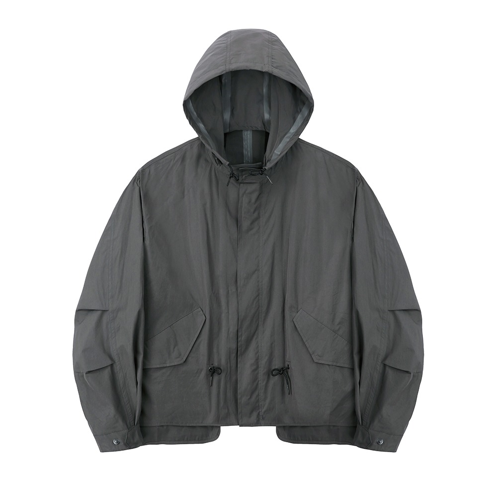 [Art if acts]  Half Reversible Waterproof Fishtail Shield Charcoal   