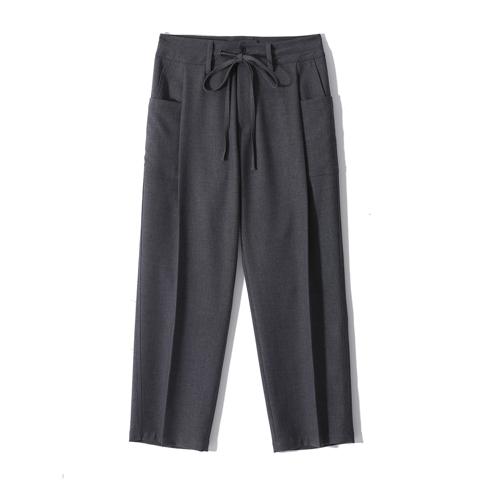 [Sustain]  Wide Pocket Pants Charcoal