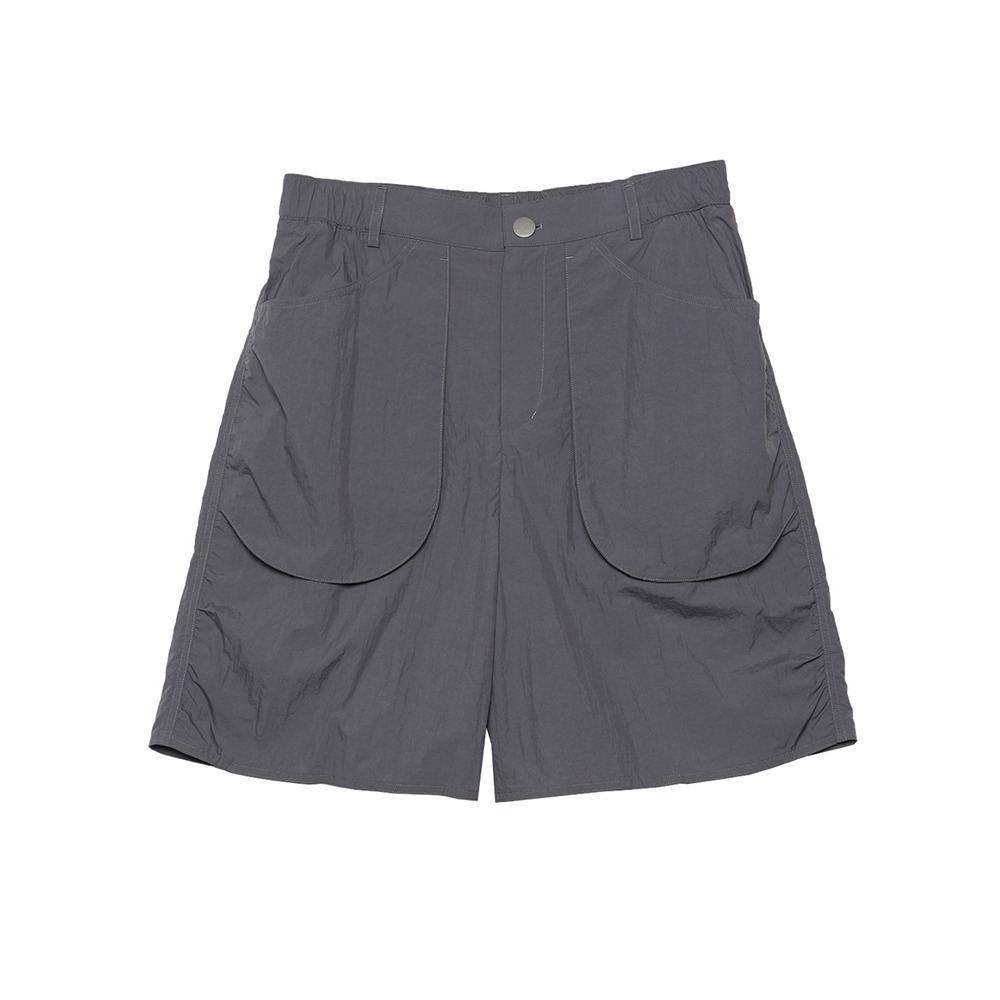 [Raversey]  N Pocket Shorts Grey