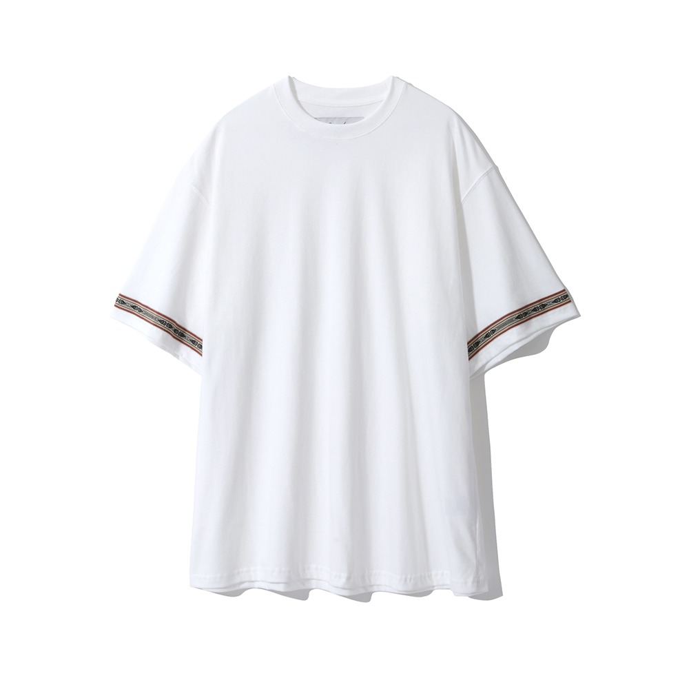 [Sustain]  Jacquard T-Shirts Off White
