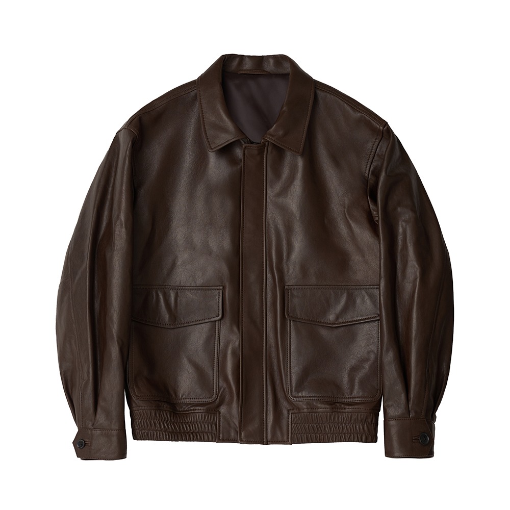 [Steady Every Wear]  SEW A-2 Leather Jacket