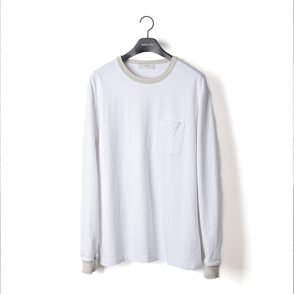 [Ourselves]  24SS Slub Cotton Long Sleeve Off White