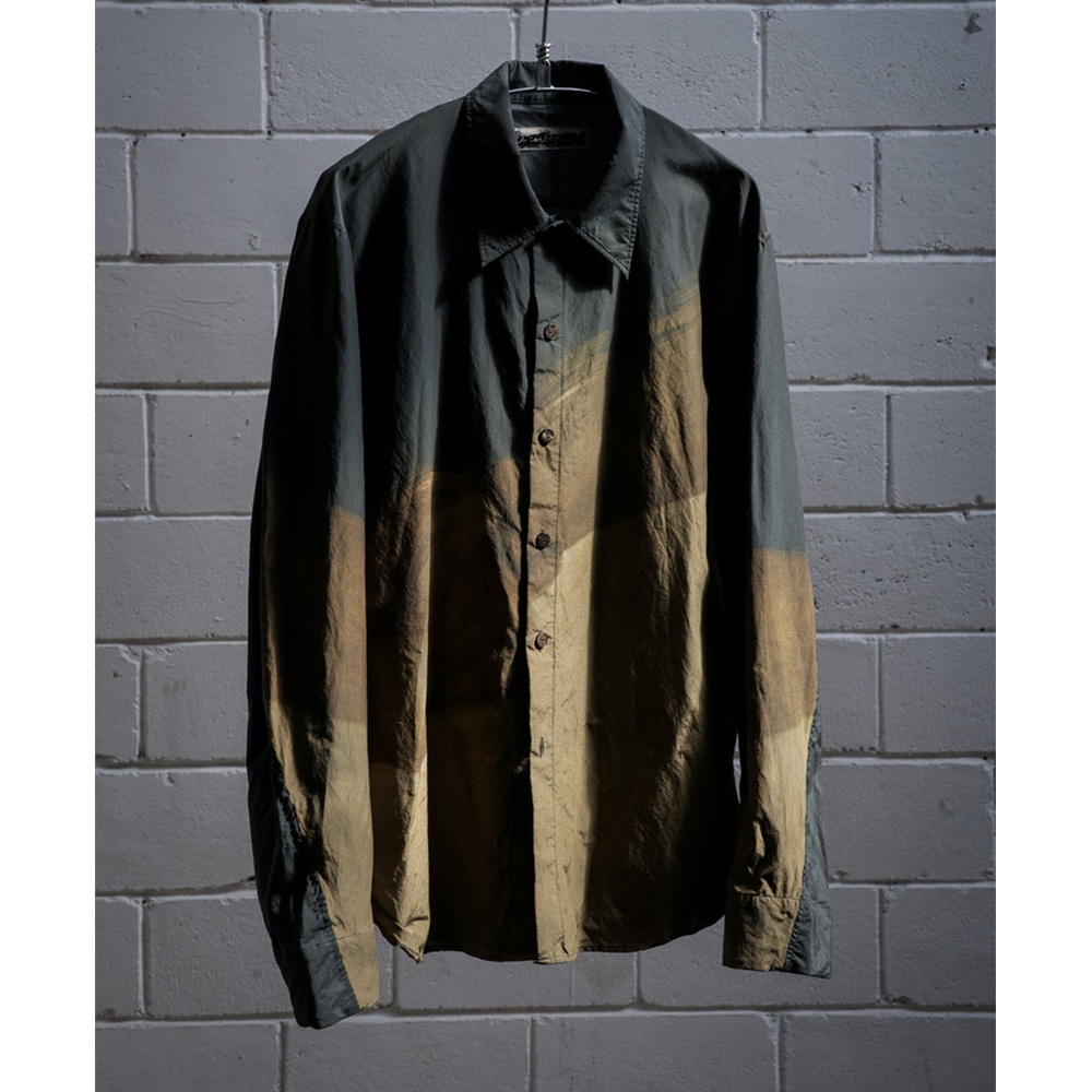 [Lcbx]  Farmer’s Silk Shirts (Dgt print  tailor made  Carbon dyeing)