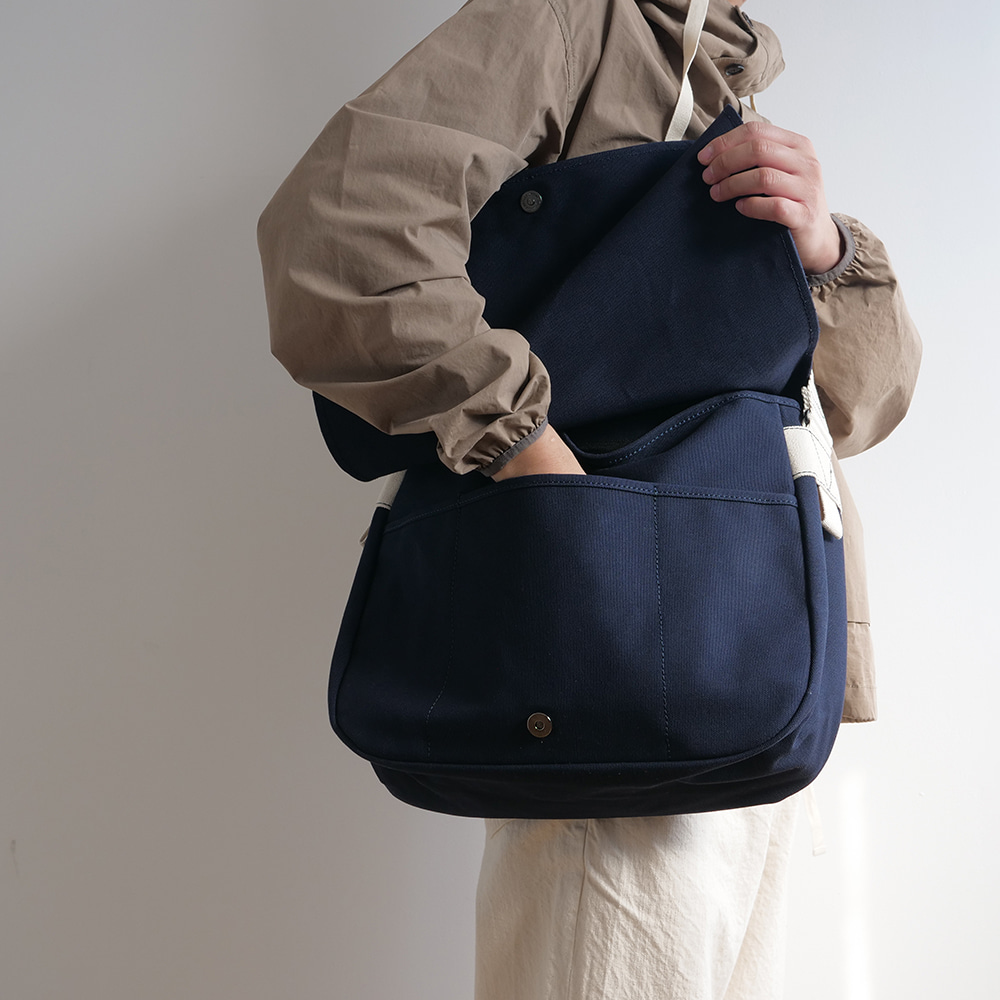 [Mill Flat]  Utility Mail Bag Navy