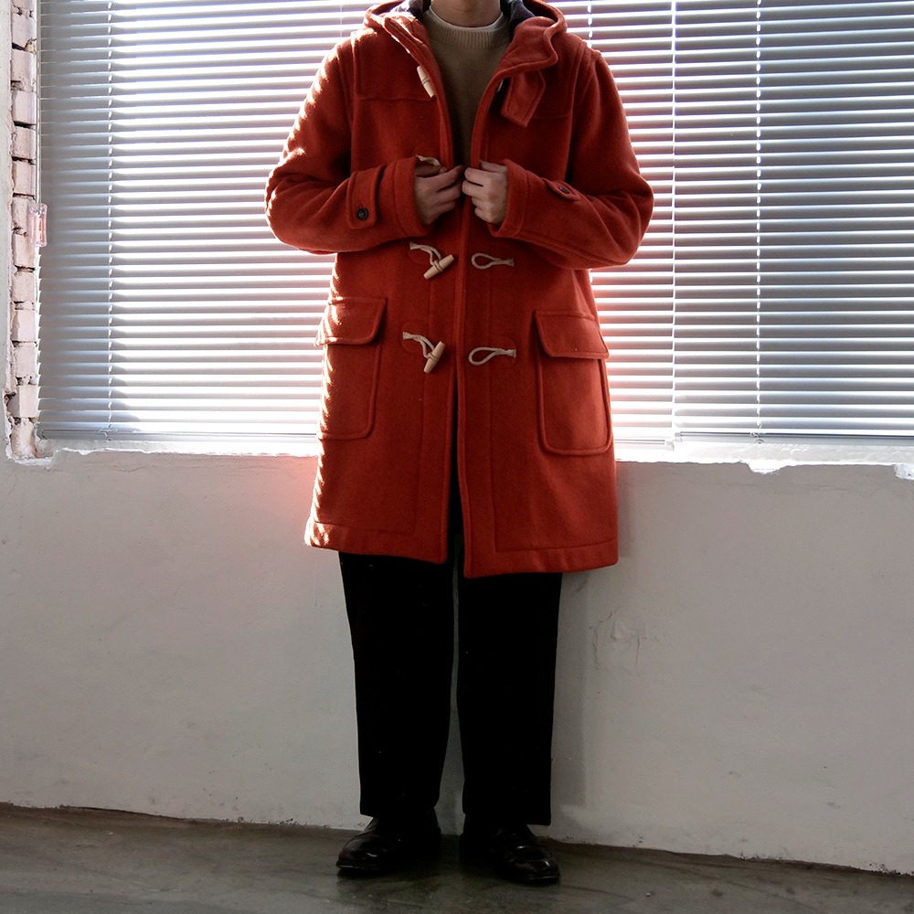 [London Tradition]  Erica Duffle Coat Orange 224