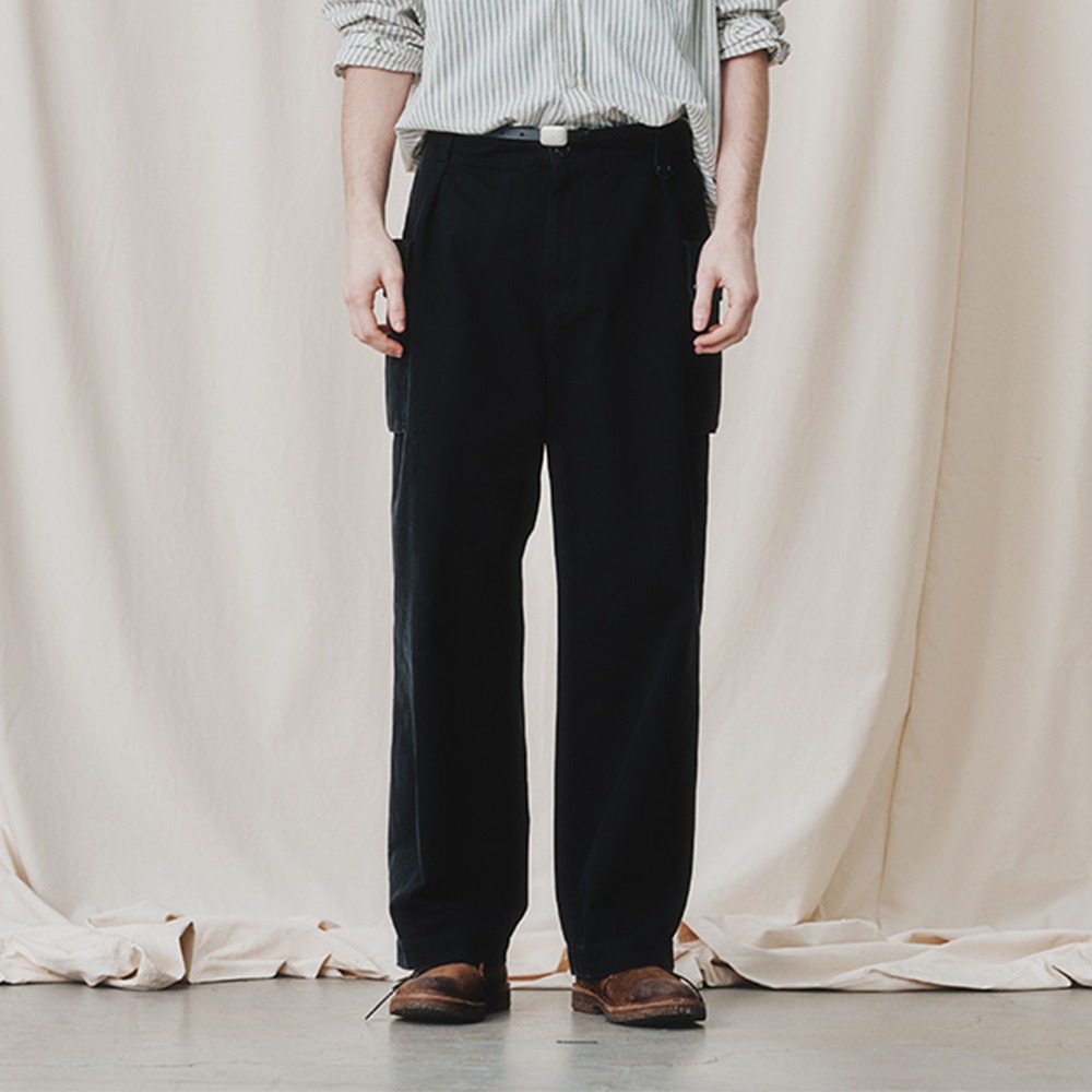 [Art if acts]  24SS M-43 HBT Cargo Trousers Black