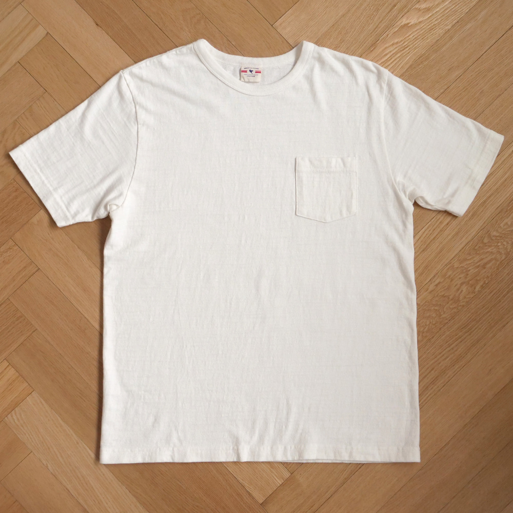 [Oriental United]  Loopwheel T-Shirt White  
