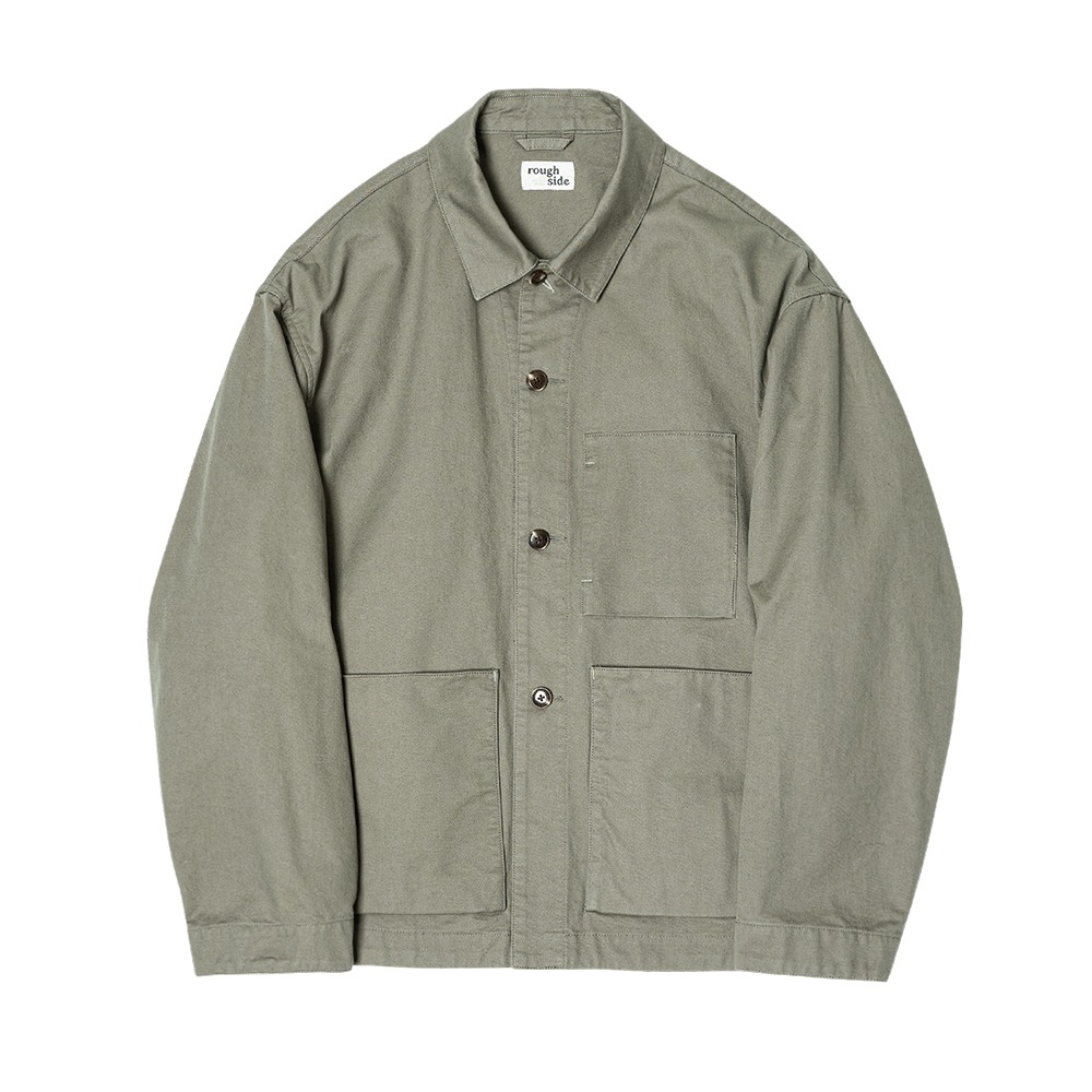 [Rough Side]  Comfort Jacket Khaki  