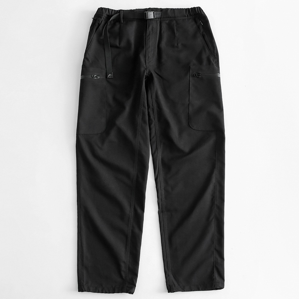 [Cayl]  Poly Zip Cargo Pants Black