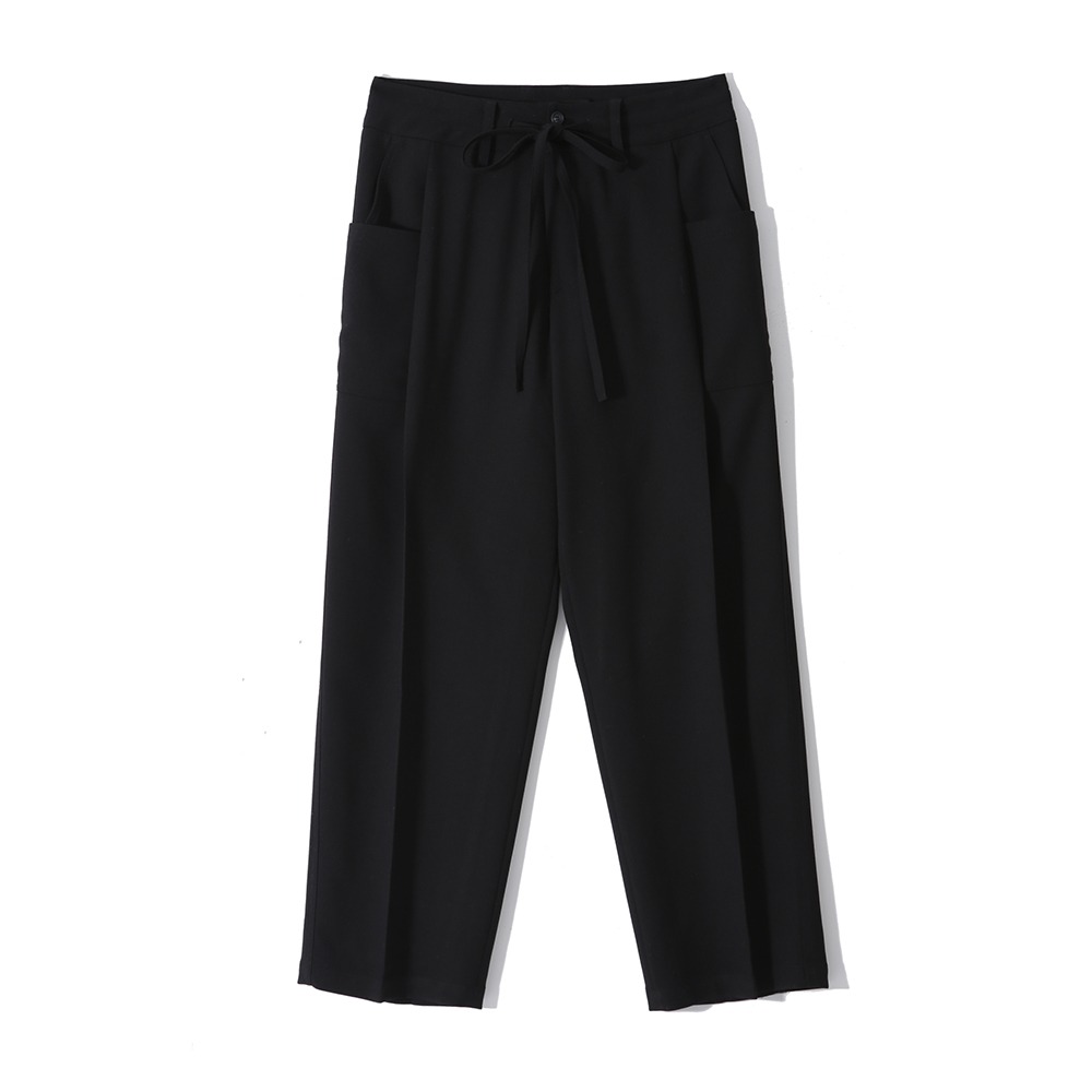 [Sustain]  Wide Pocket Pants Black