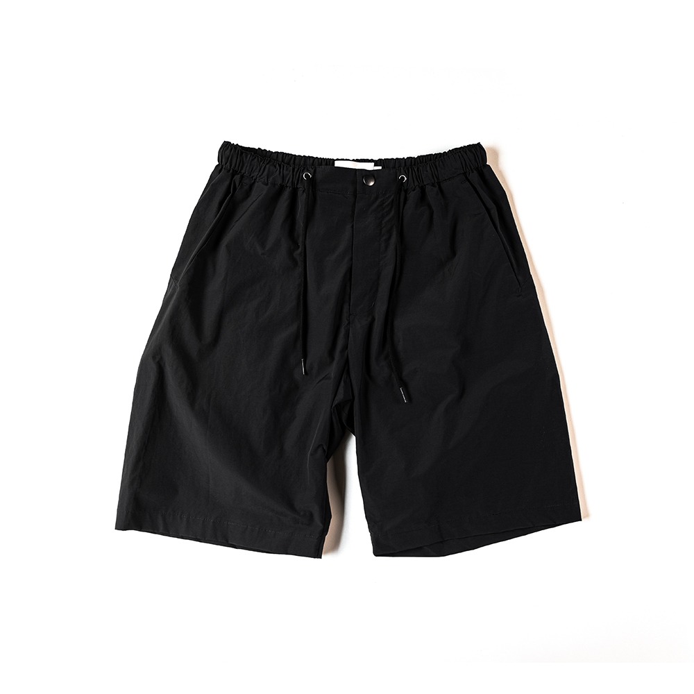 [Ourselves]  Packable Traveller Shorts Black
