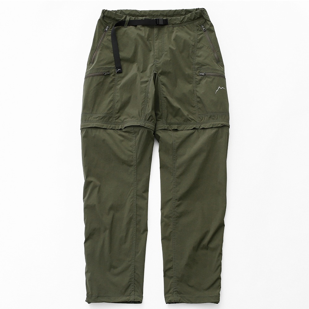 [Cayl]  Cargo 2way Hiking Pants Army Green