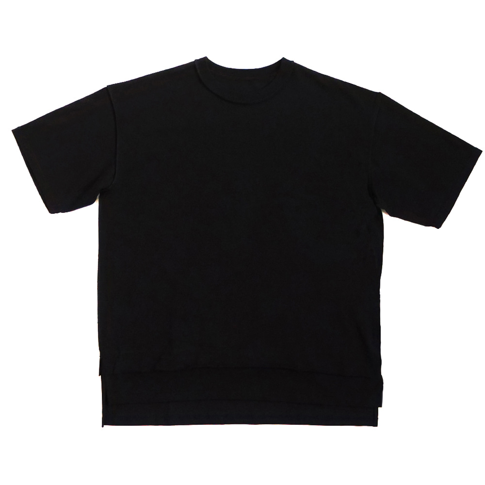 [Gakuro]  Reversible H/S T-Shirt Black