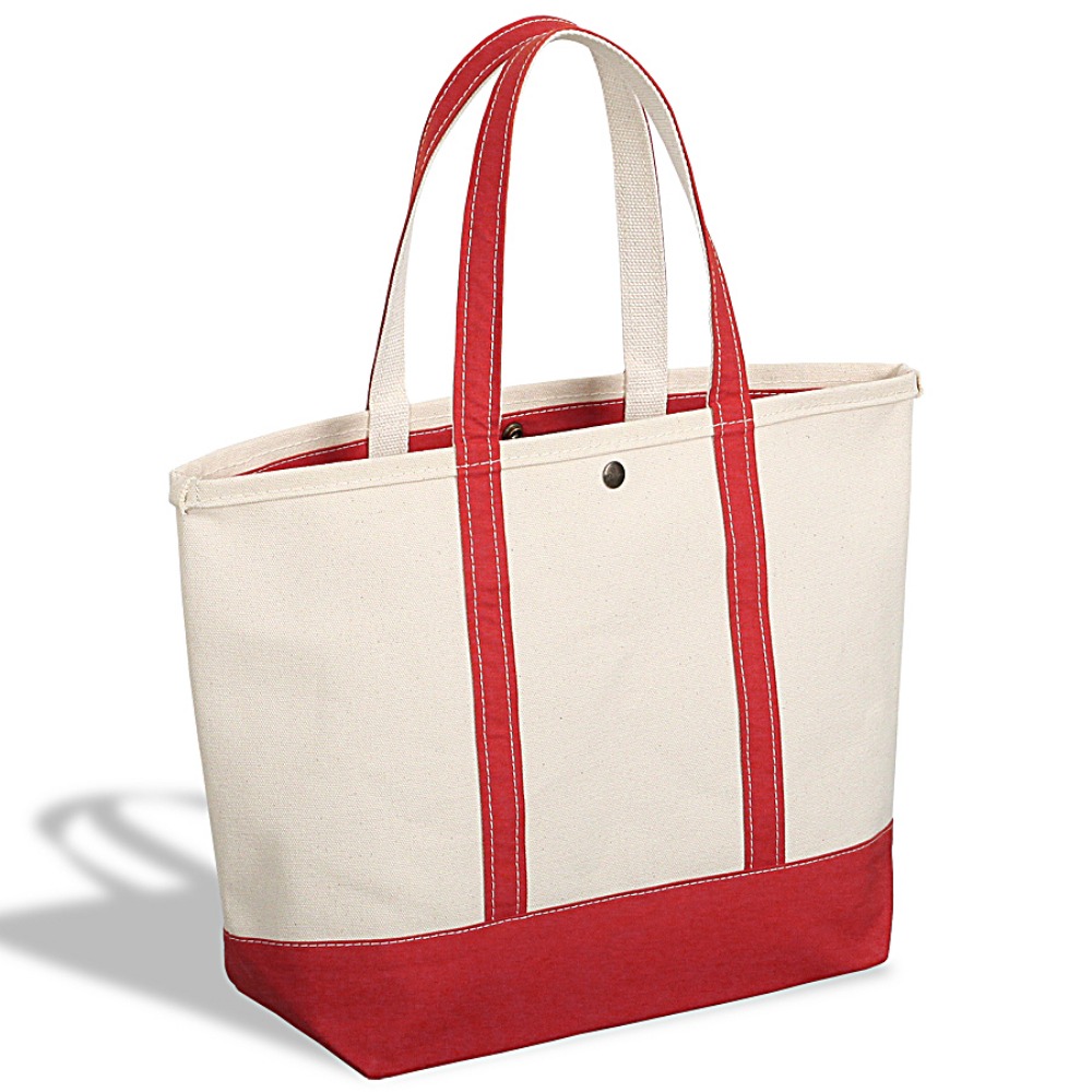 [Shutat]  Canvas Day Tote Bag Red