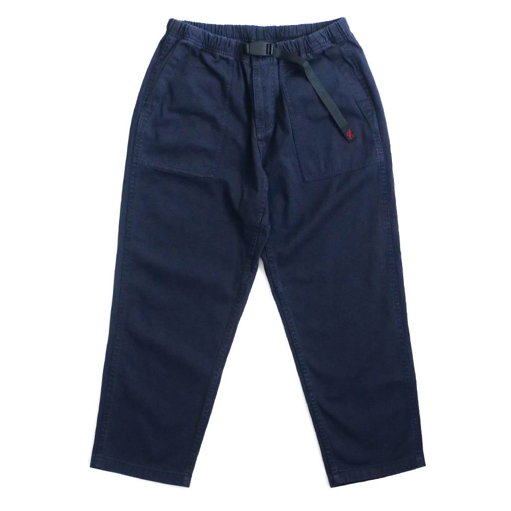 [Gramicci]  Loose Tapered Pants Double Navy