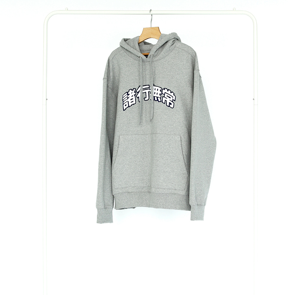 [Youngwall Junction]  Anicca College Hoodie Grey