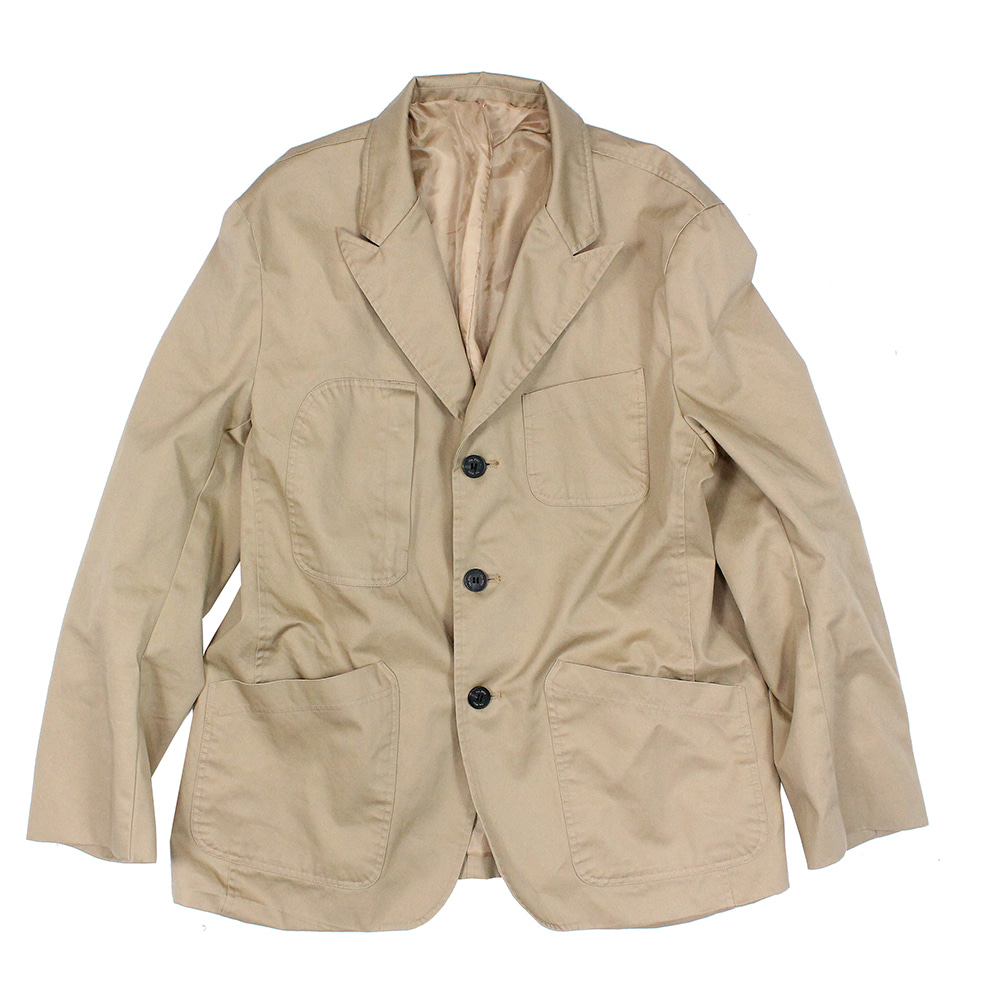 [The Flawless]  Combat Jacket Beige One Wash 