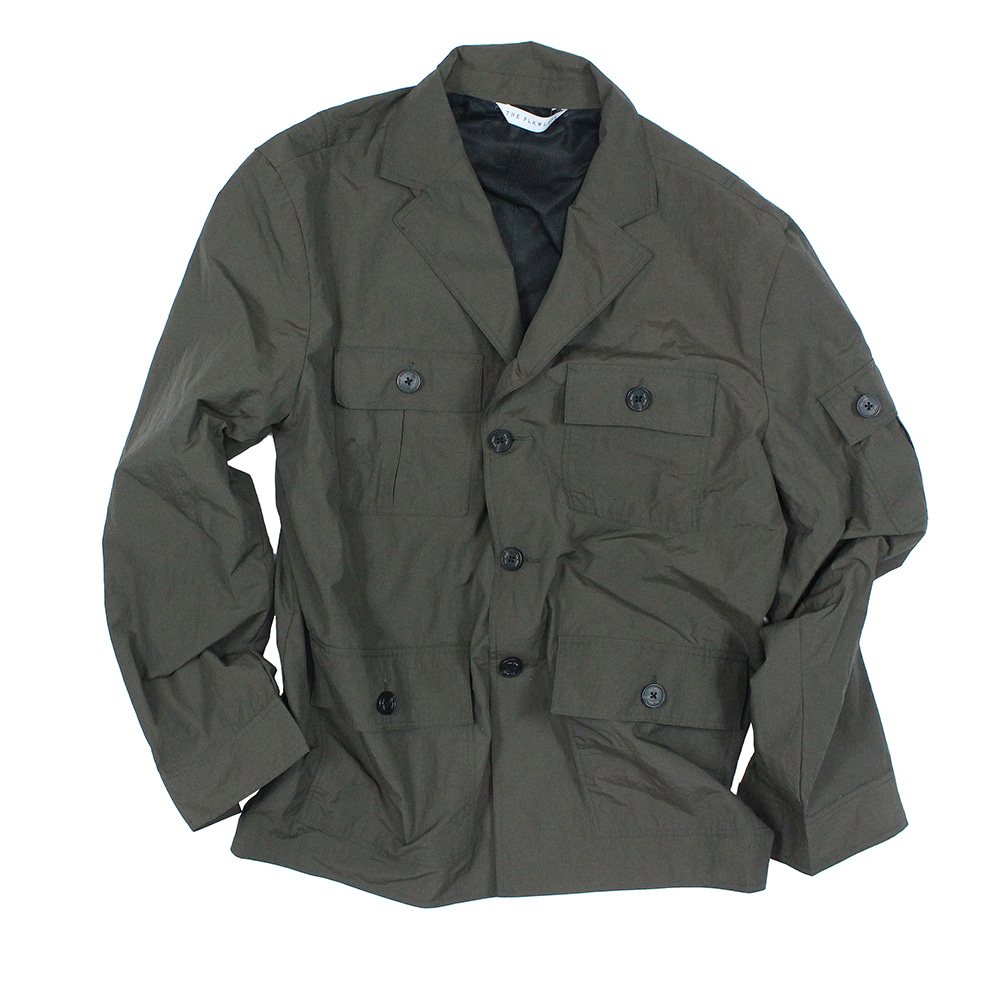 [The Flawless]  Field Jacket Portable Olive Khaki