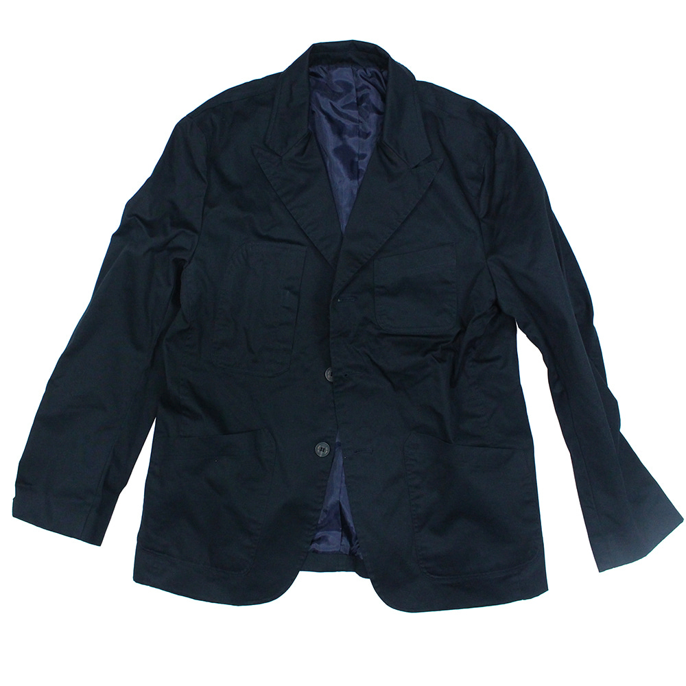 [The Flawless]  Combat Jacket Navy One Wash