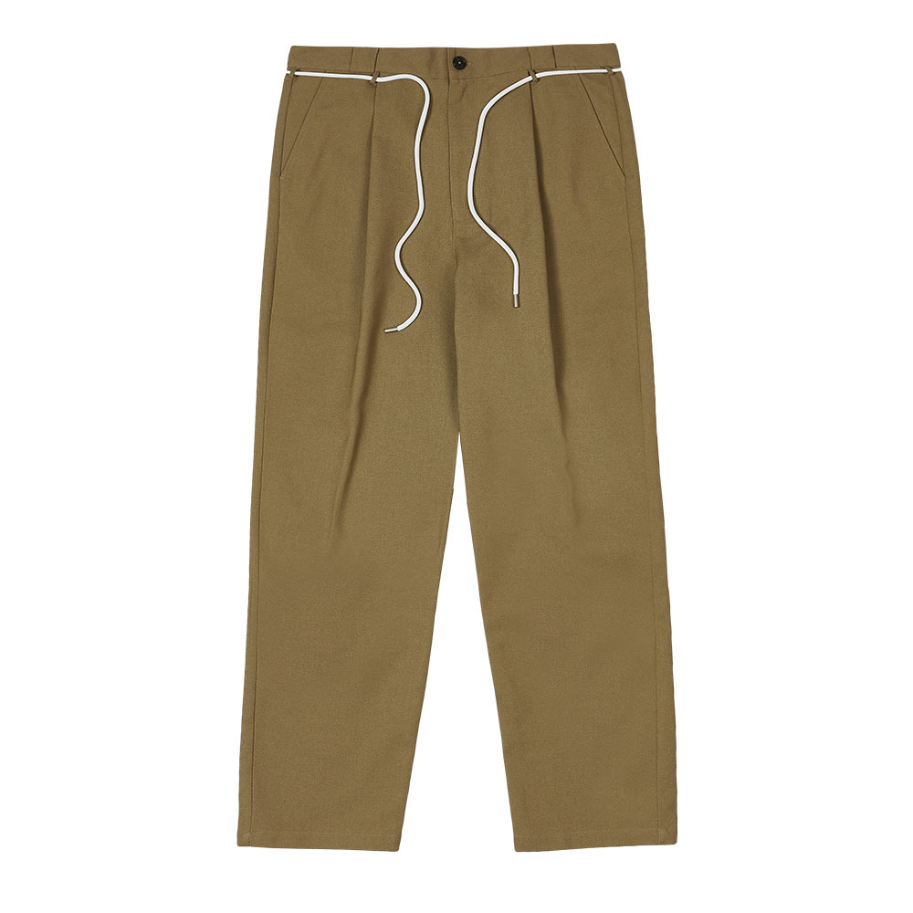 [Youngwall Junction]  Tying Pants Beige