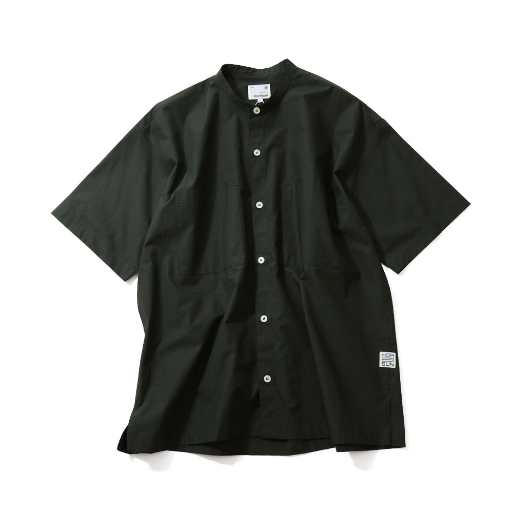 [Horlisun]  20SS Success Extra Typewriter Short Sleeve Shirts Bold Green