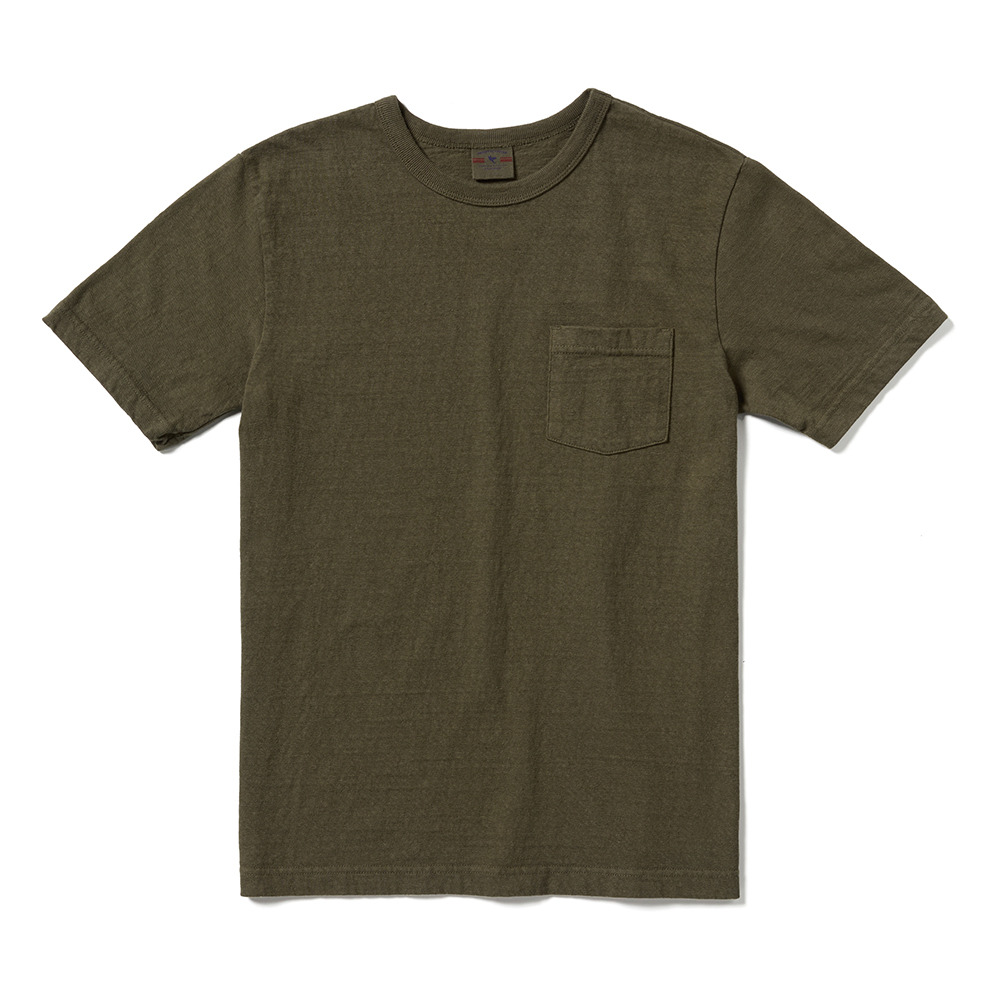 [Oriental United]  Loopwheel T-Shirt Olive  