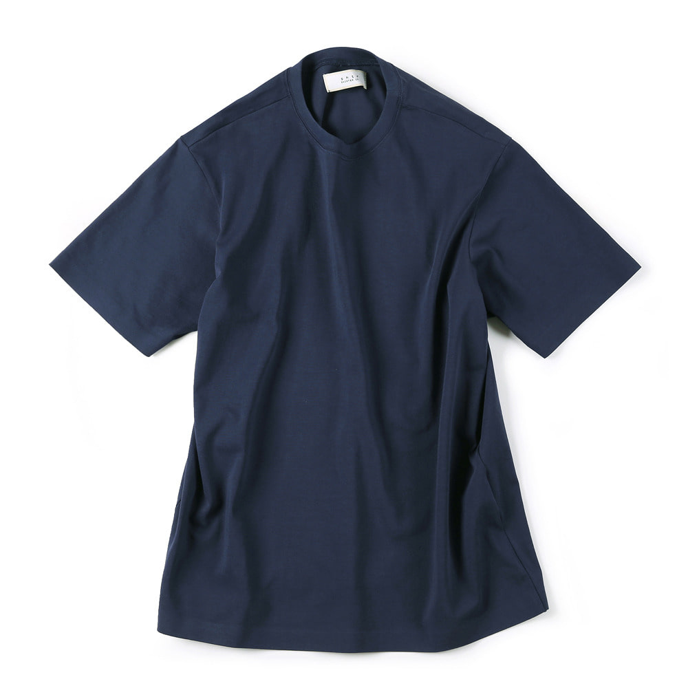 [Shirter]  02 Seamless Hem T-Shirt Navy   30% Season Off 