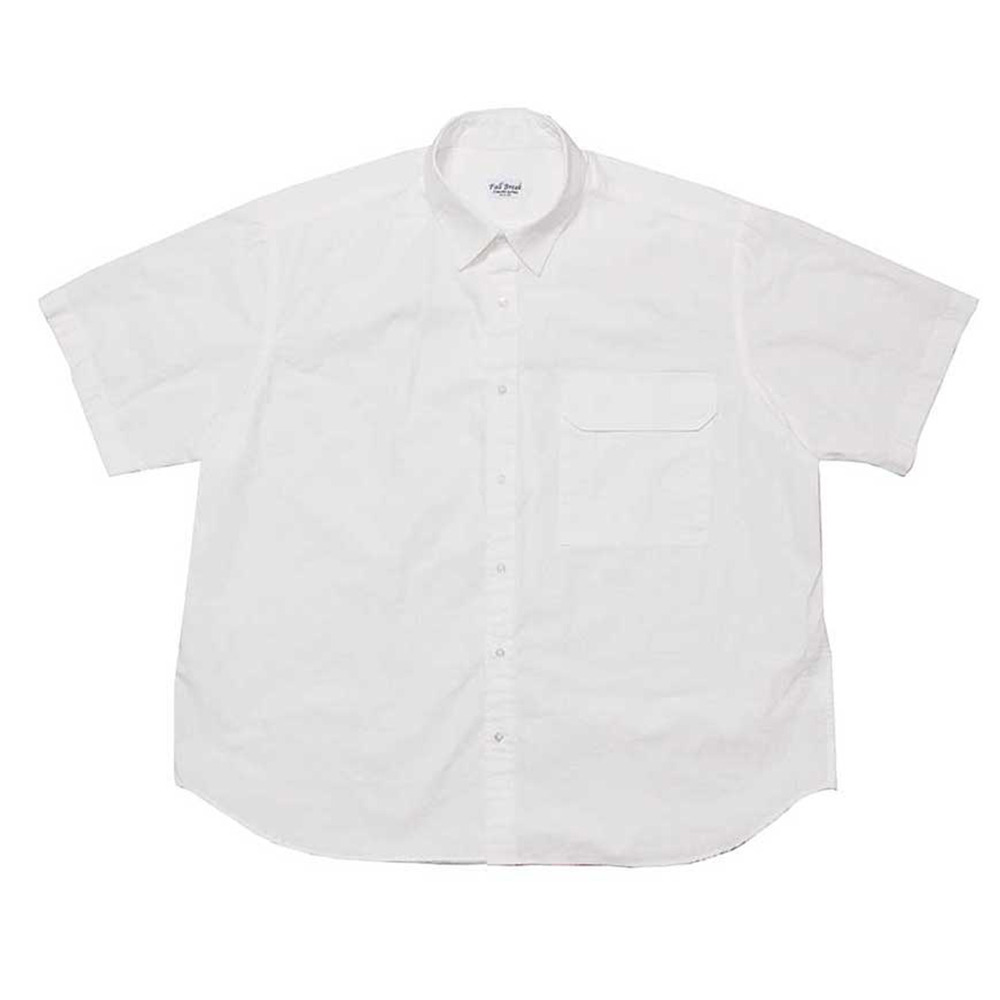 [Fall Break]  Pocket Shirts White