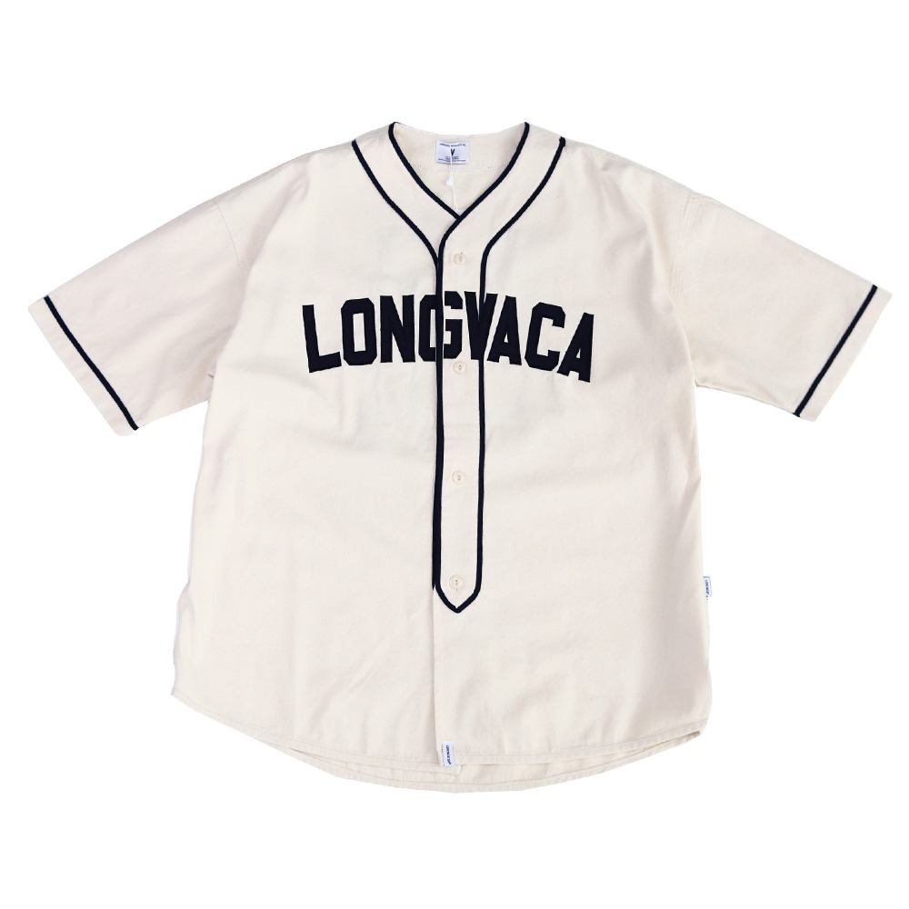 [Long Vacation]  Homeboy League Shirt Natural Navy