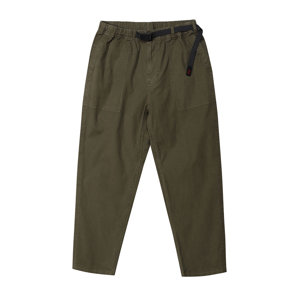 [Gramicci]  Ripstop Loose Tapered Pants Olive