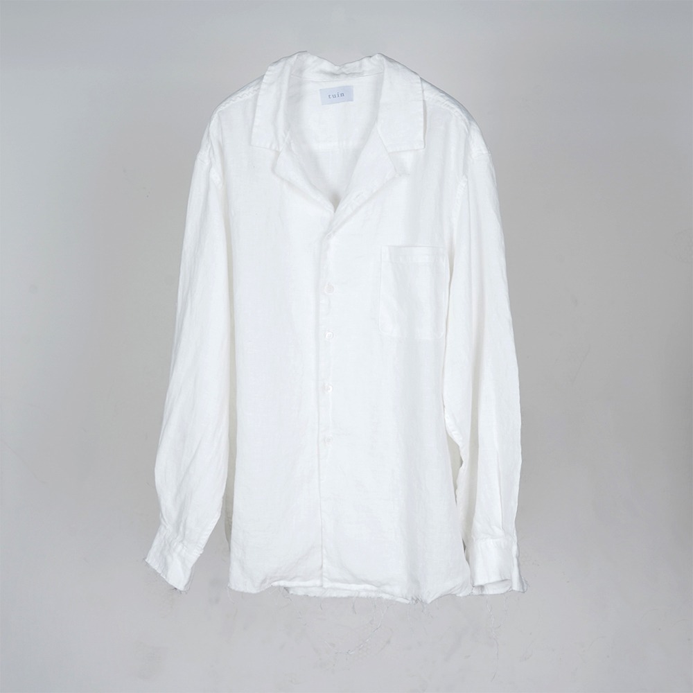 [Tuin]  Bloom Shirt White