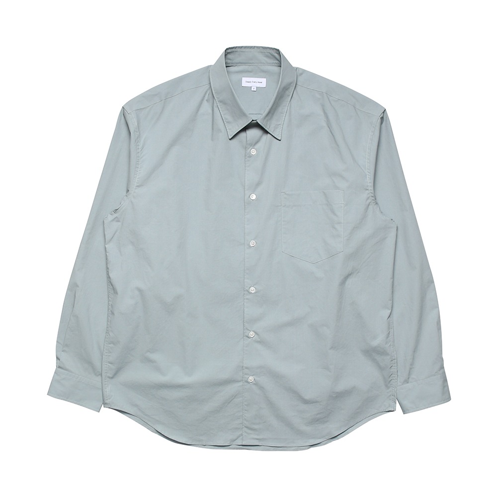[Steady Every Wear]  Light Relaxed Daily Shirts Light Green