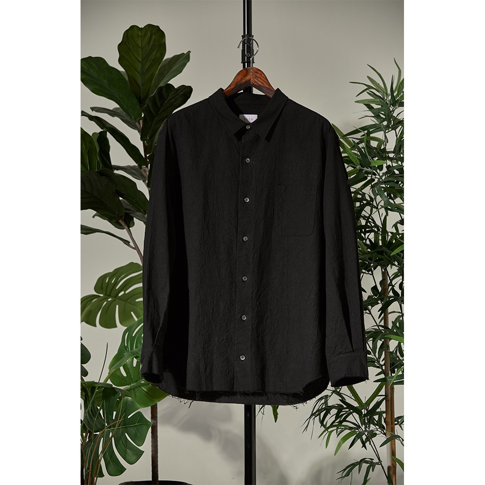 [Tuin]  Rootlet Shirts Black