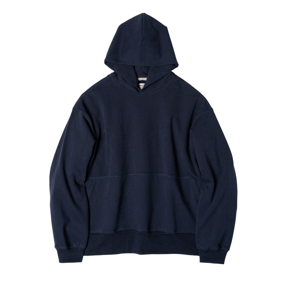 [Rough Side]  22S/S Oversized Hoodie Navy