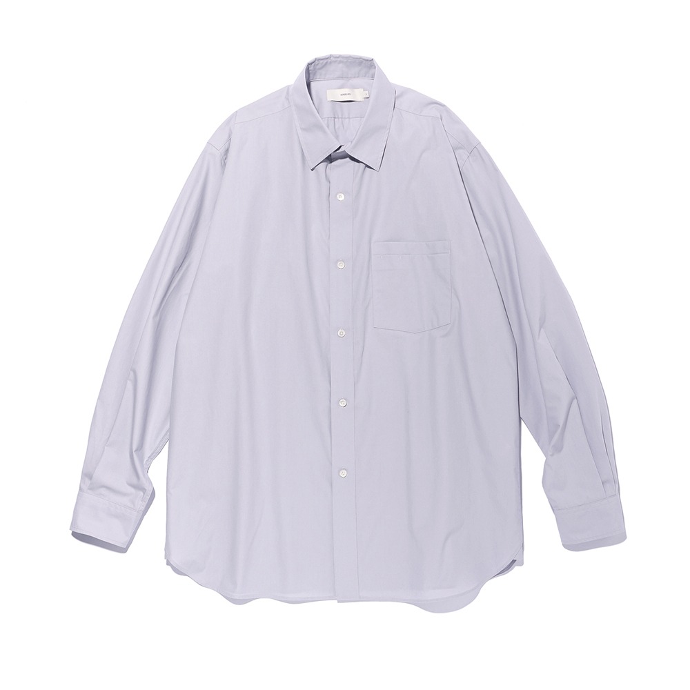 [Ourselves]  Type Writer Relaxed Shirts Dusty Lavender  3/4까지 10% 할인