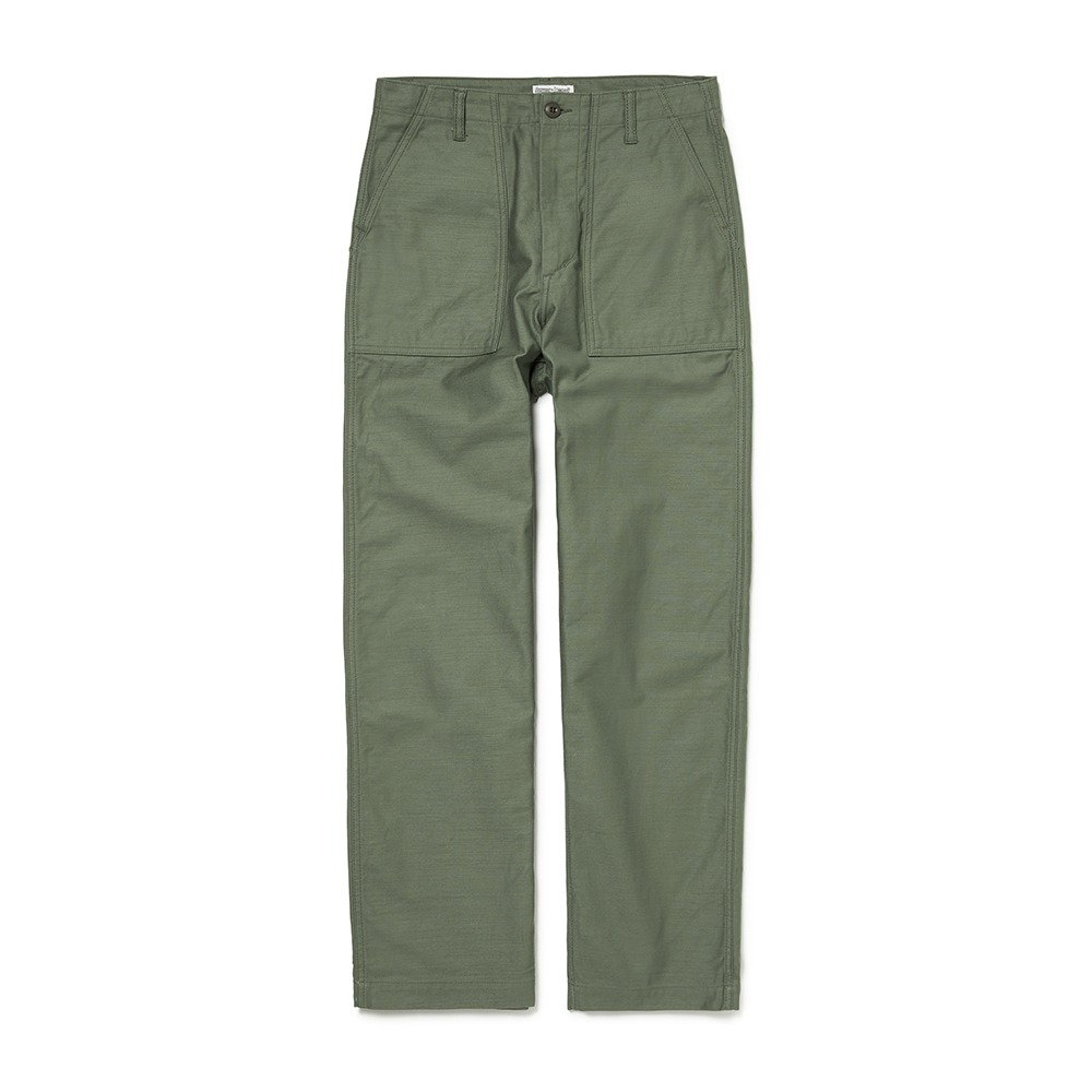 [Service Of Standard]  Regualr Straight Fatigue Pants Olive (Project.1)  