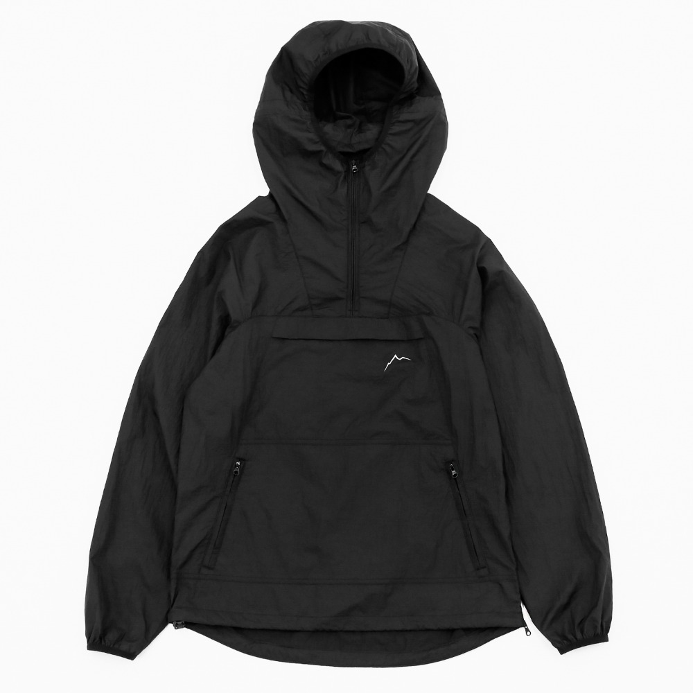 [Cayl]  Nylon Washer Pullover Jacket Black