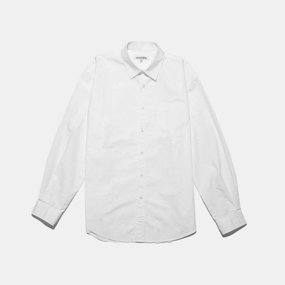 [Would Be]  Relaxed Shirts White
