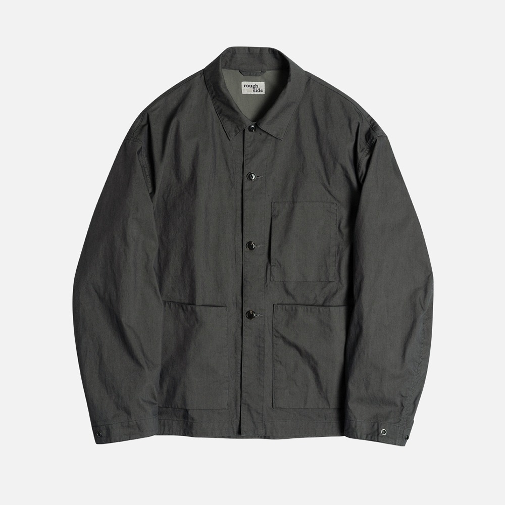 [Rough Side]  22FW Comfort Jacket Dark Grey