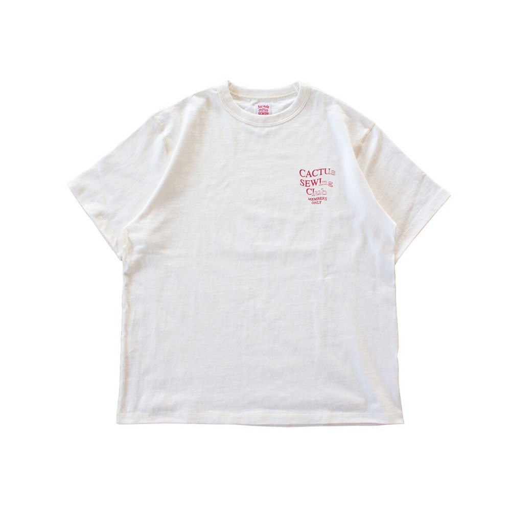 [Cactus Sewing Club]  Member&#039;s T-Shirts Type01 Natural