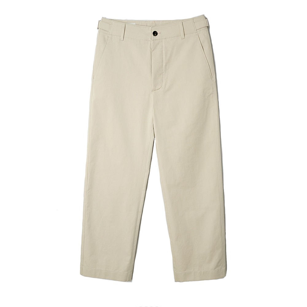 [INTHERAW]  Officer Chino Pants Light Beige