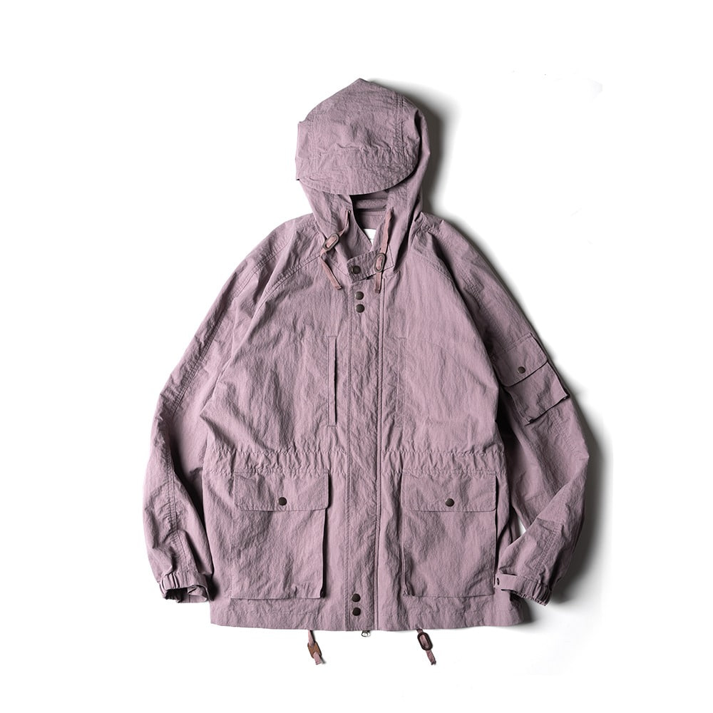 [Ourselves]  Vintage Washed Mountain Parka Purple