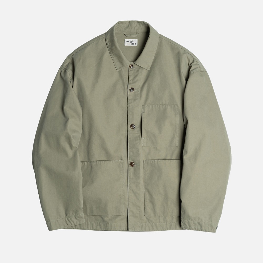 [Rough Side]  23SS Comfort Jacket Light Olive