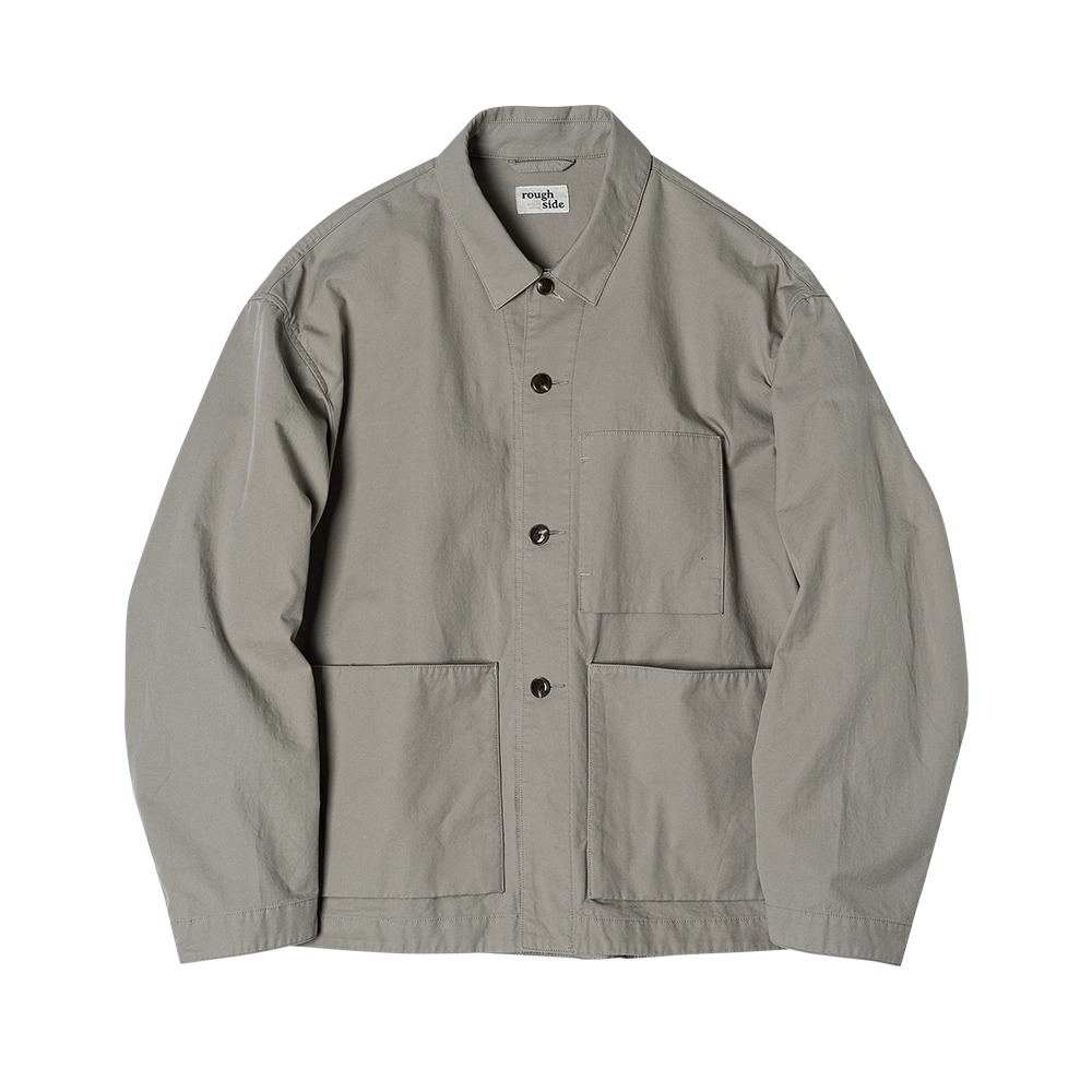 [Rough Side]  23FW Comfort Jacket Oatmeal
