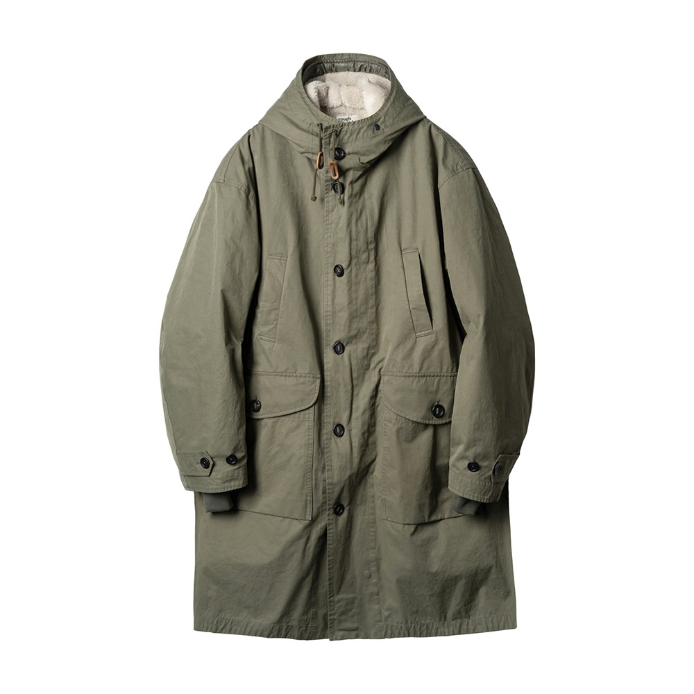 [Rough Side]    23FW Cold Weather Parka Olive